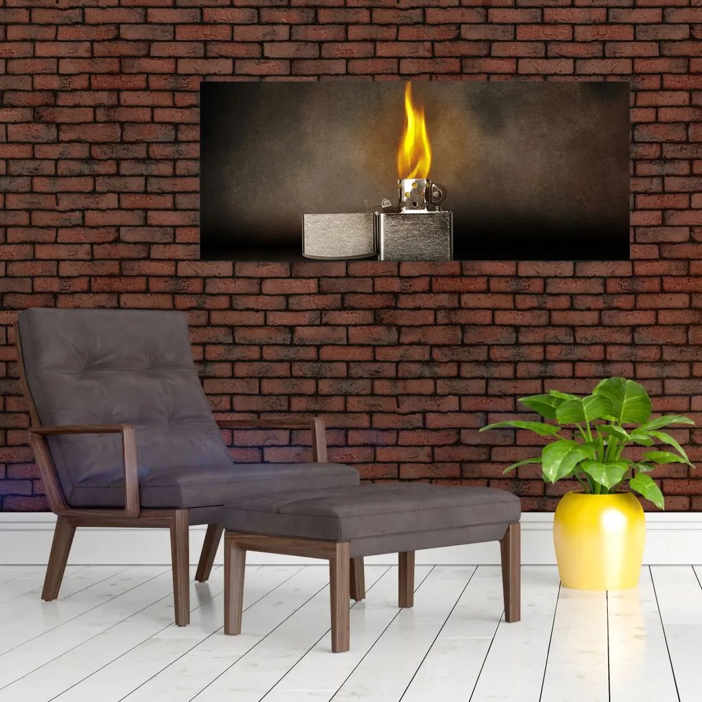 Tablou cu brichetă (120x50 cm)