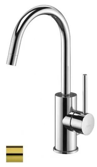 Paffoni - Baterie pentru lavoar LIGHT aurie