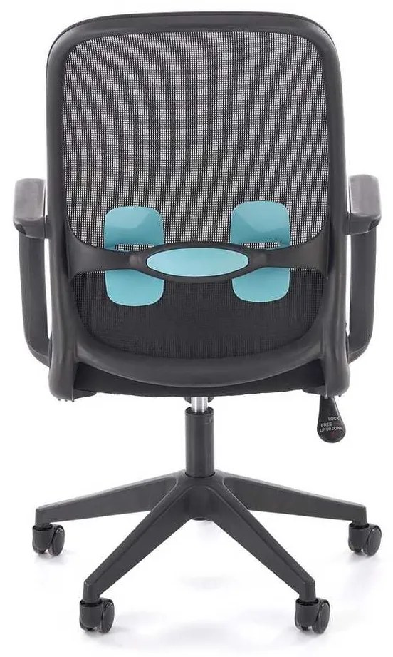 Scaun de birou Baldwin, negru