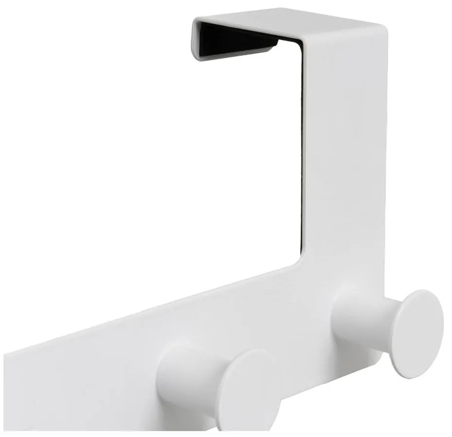 Cuier de ușă alb/negru din metal 35 cm – Casa Selección