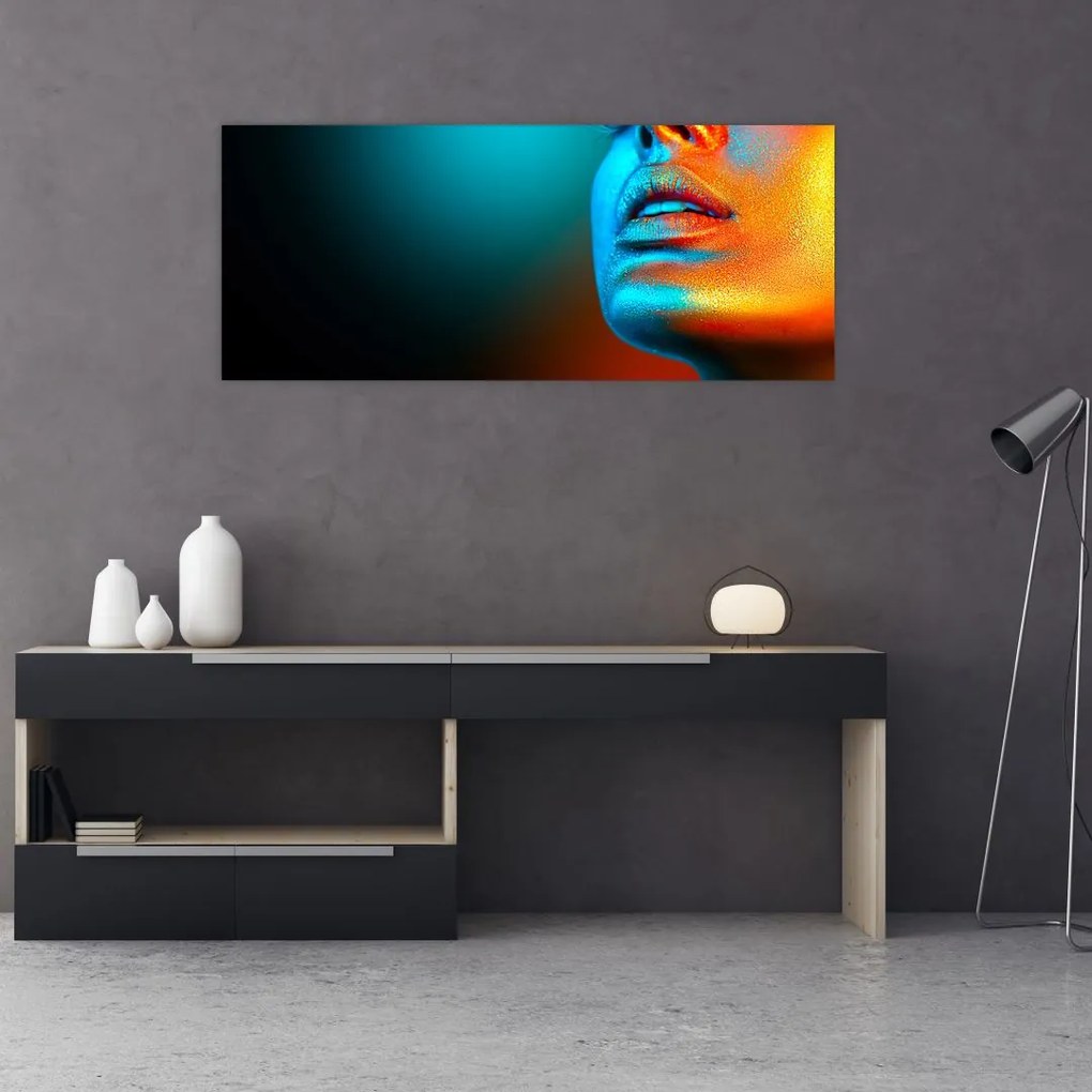 Tablou - Fața sclipitoare (120x50 cm)