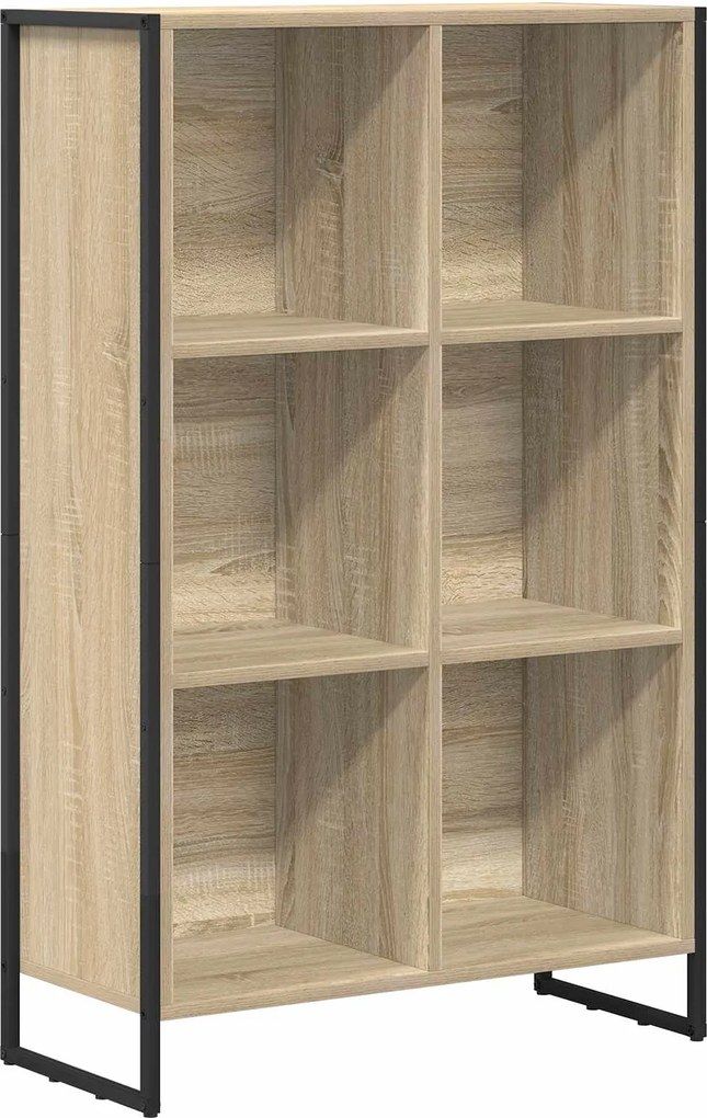 vidaXL Dulap pentru cărți Sonoma 99.5 x 30 x 108.5 cm Lemn compozit