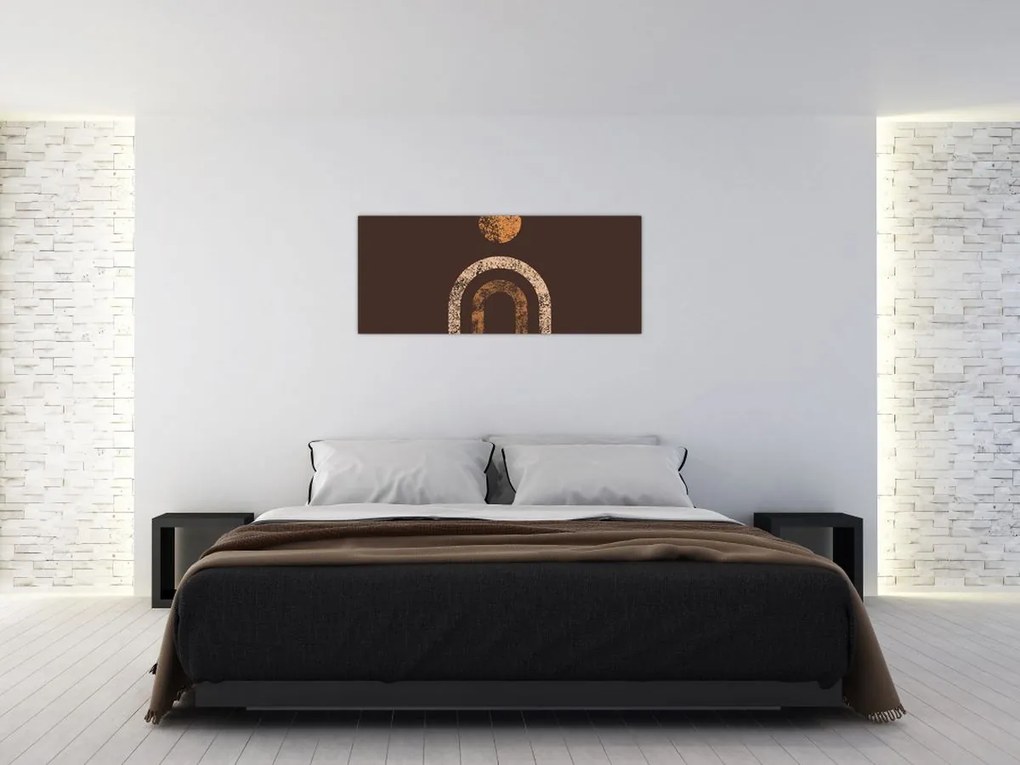 Tablou - Arce portocalii N⁰1 (120x50 cm)