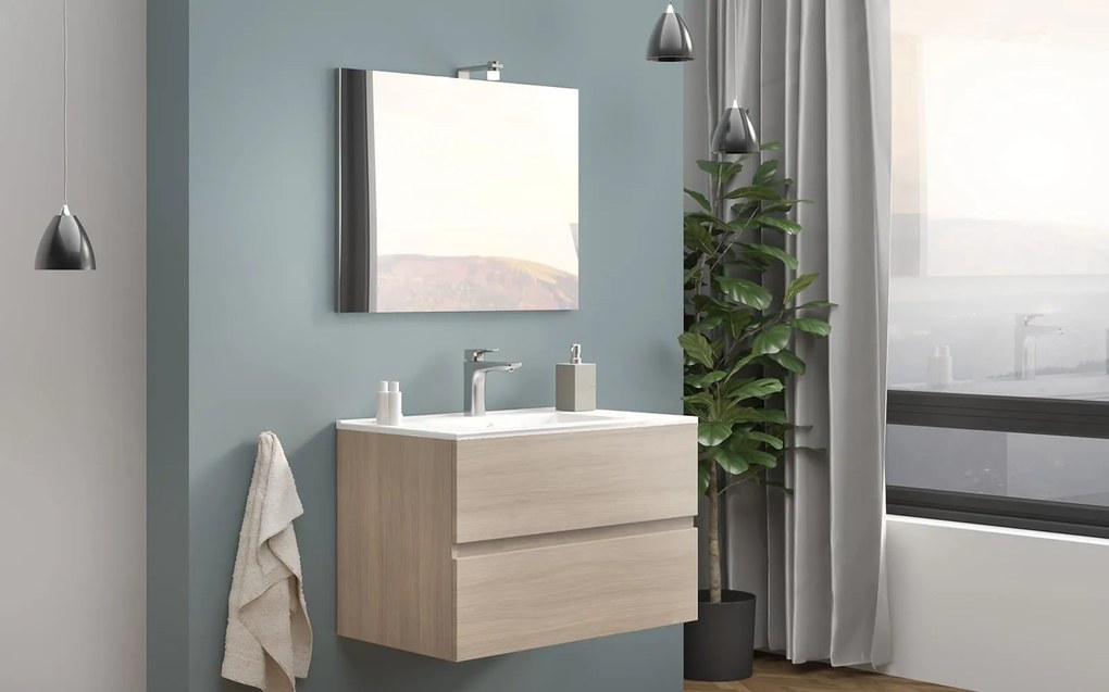 Set lemn masiv Mobilier Baie Suspendat Craig