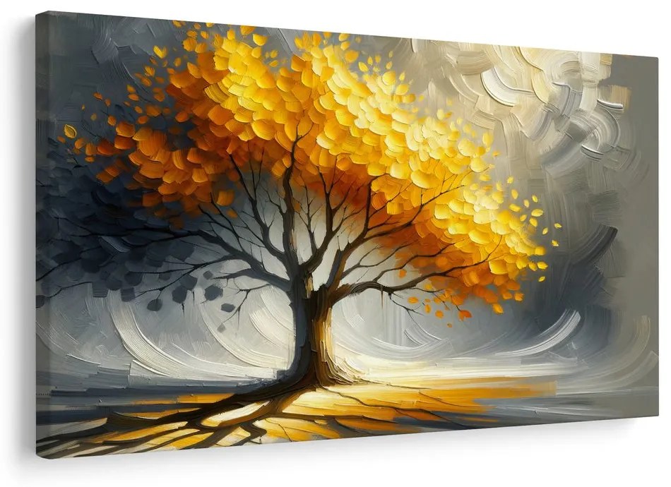 Tablou arborele vieții de toamnă în strălucire