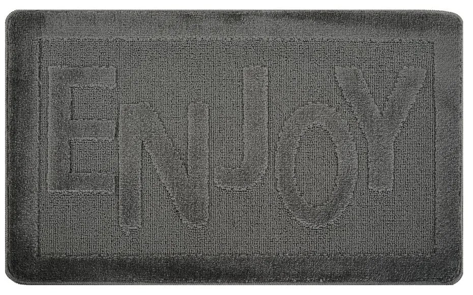 Covoraș de baie gri antracit 60x100 cm Enjoy – Foutastic