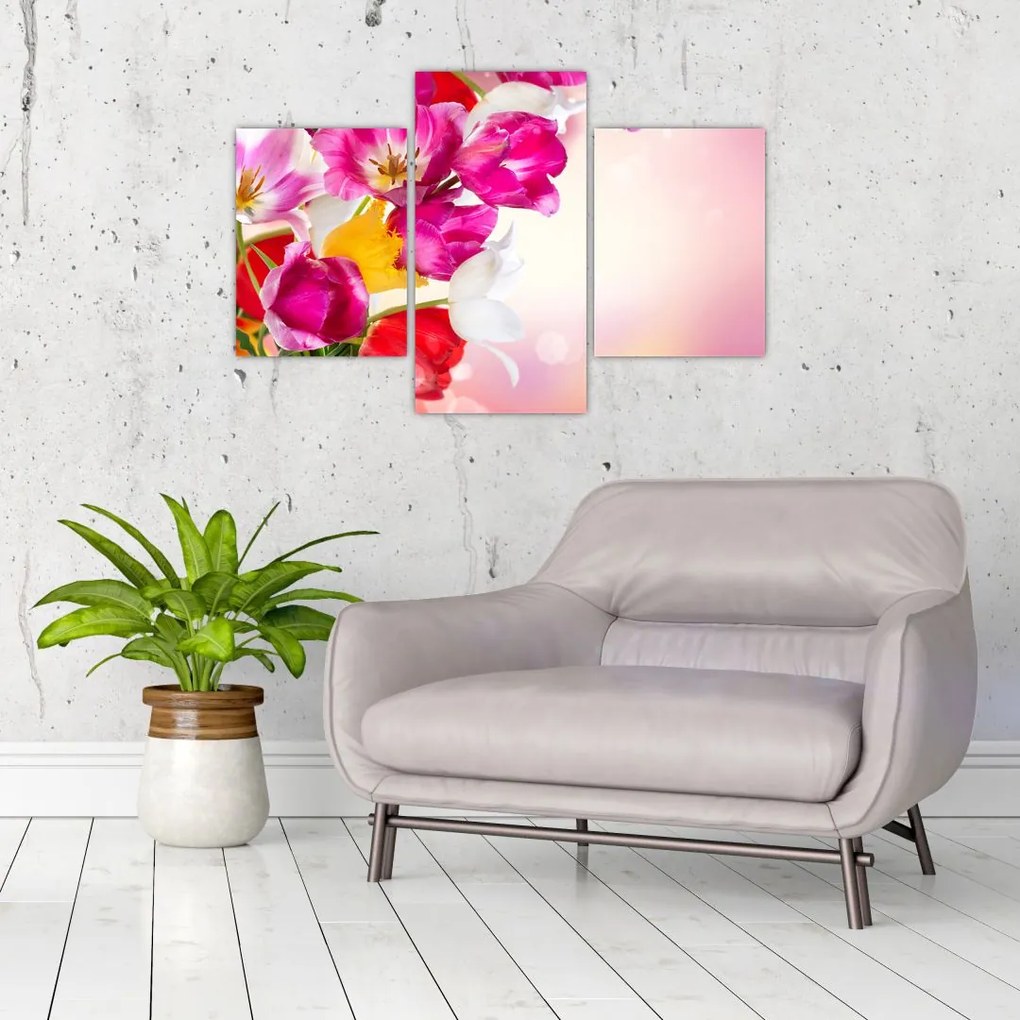 Tablou cu lalele (90x60 cm)
