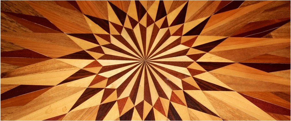 Tablou - Colaj din lemn (120x50 cm)