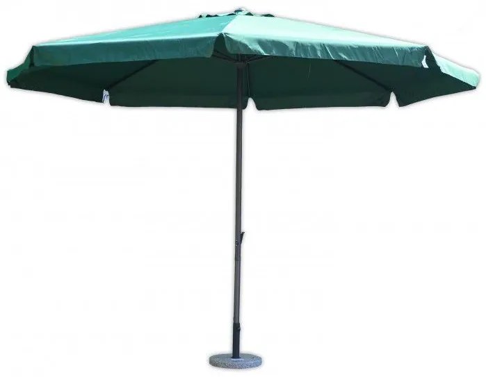 Umbrelă de soare STANDART cu buclă-4 m verde