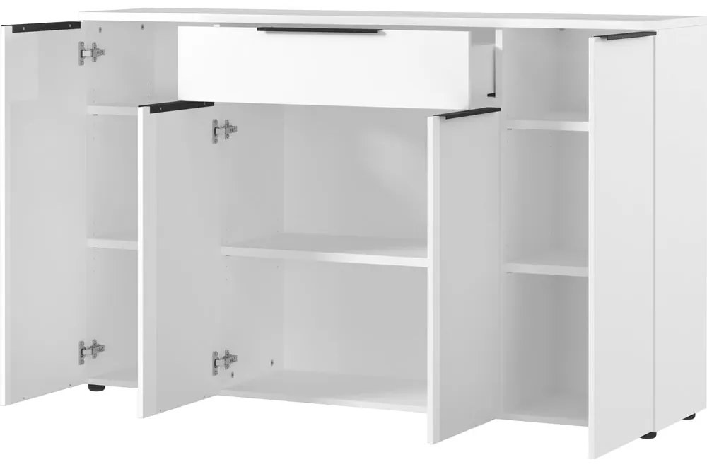 Comodă albă joasă 161x101 cm Mailand – Germania