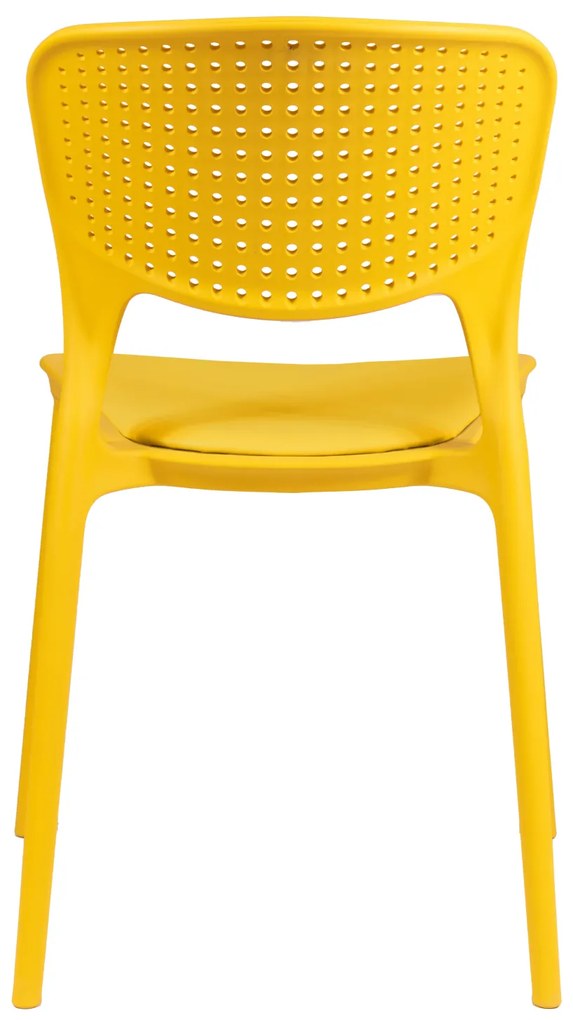 TODO Galben cu pernă galbenă - SCAUN MODERN PENTRU BUCĂTĂRII, GRĂDINI, CAMERE DE CAFEA (FIXE)