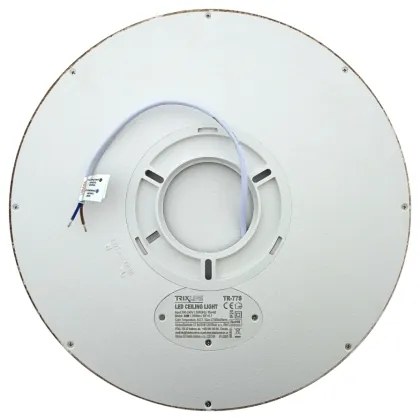 Plafonieră LED 24W/230V, 3000/4000/6500K, Ø 30 cm, maro