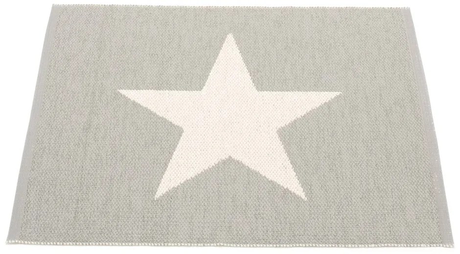 Covor pentru exterior și interior gri deschis 70x90 cm Viggo Warm Grey – Pappelina