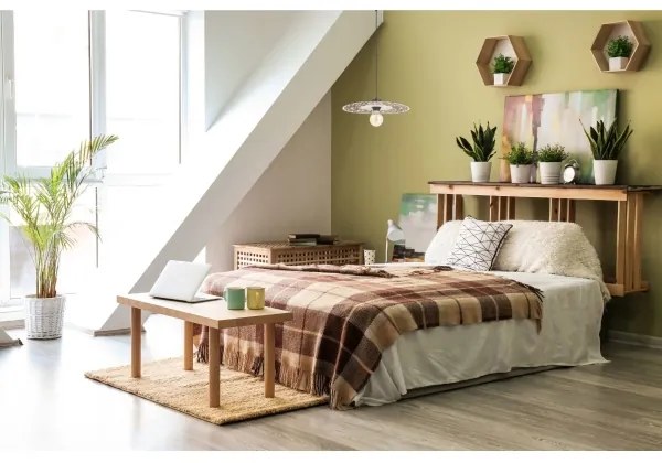 Lustră pe cablu FALCO 1xE27/60W/230V d. 30 cm bej