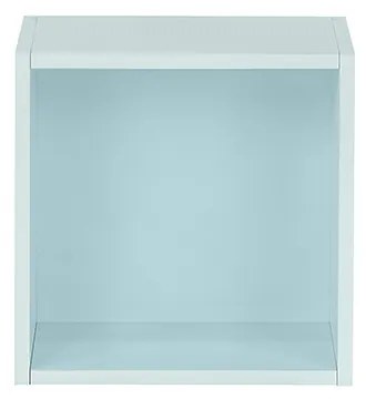 Boxie dulap de perete deschis 40x40x37 cm albastru