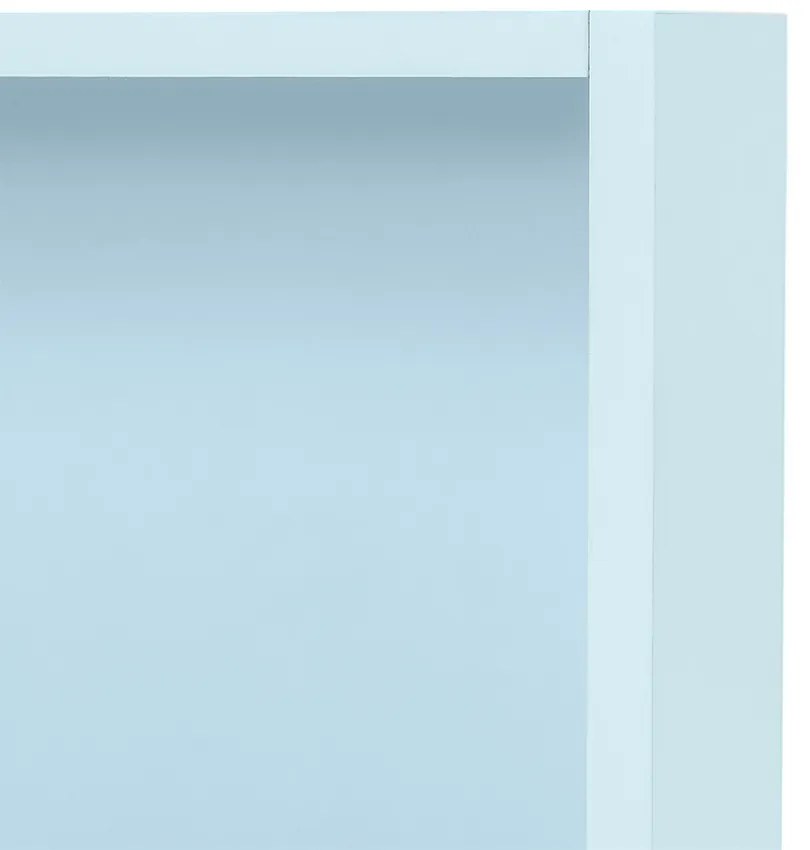 Boxie dulap de perete deschis 40x40x27 cm albastru