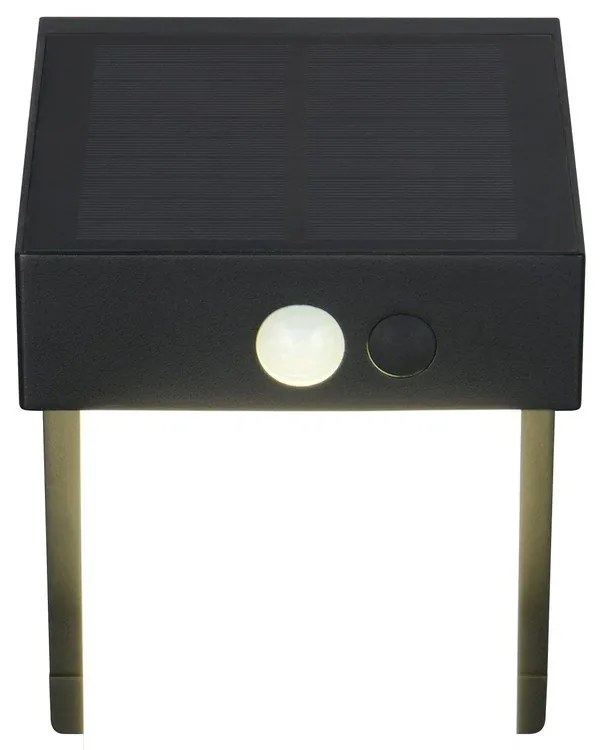 Corp de iluminat pentru exterior LED, de perete, solar (înălțime 14 cm) Colombo – Reality