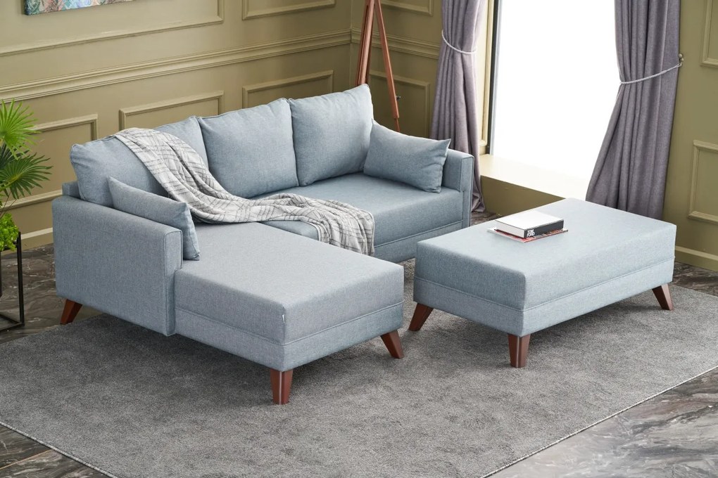 Canapea extensibilă Bellina Mini (albastru) (S). 1063008