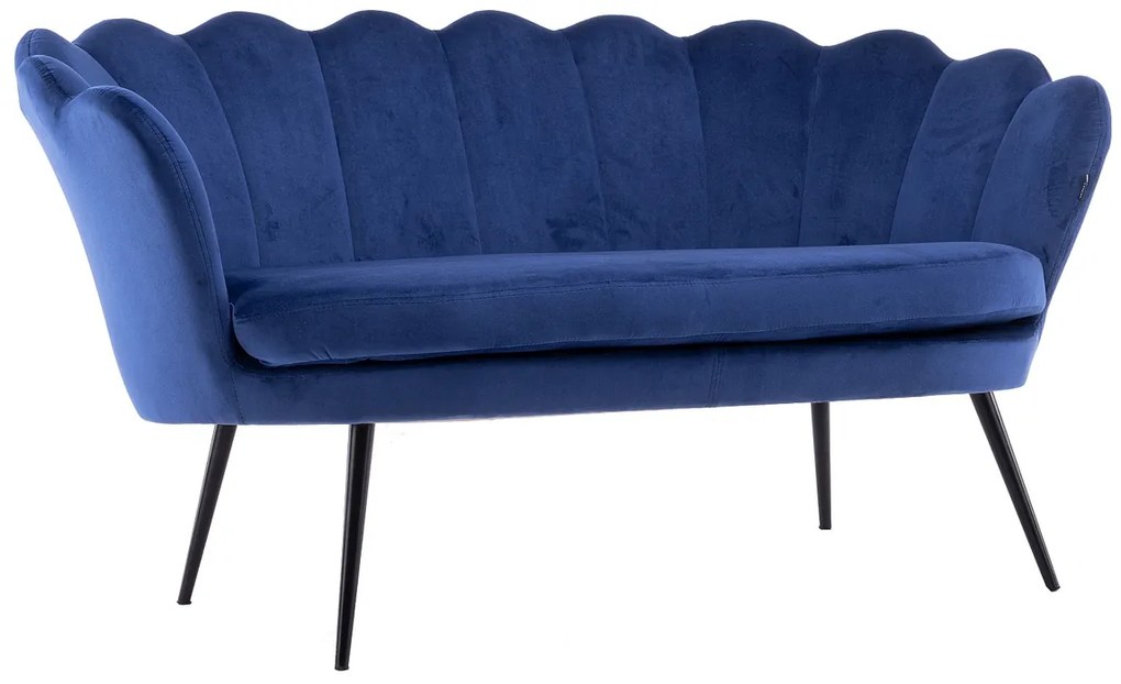 FREY Bleumarin din Caifea cu Spătar cu Picioare Neagră