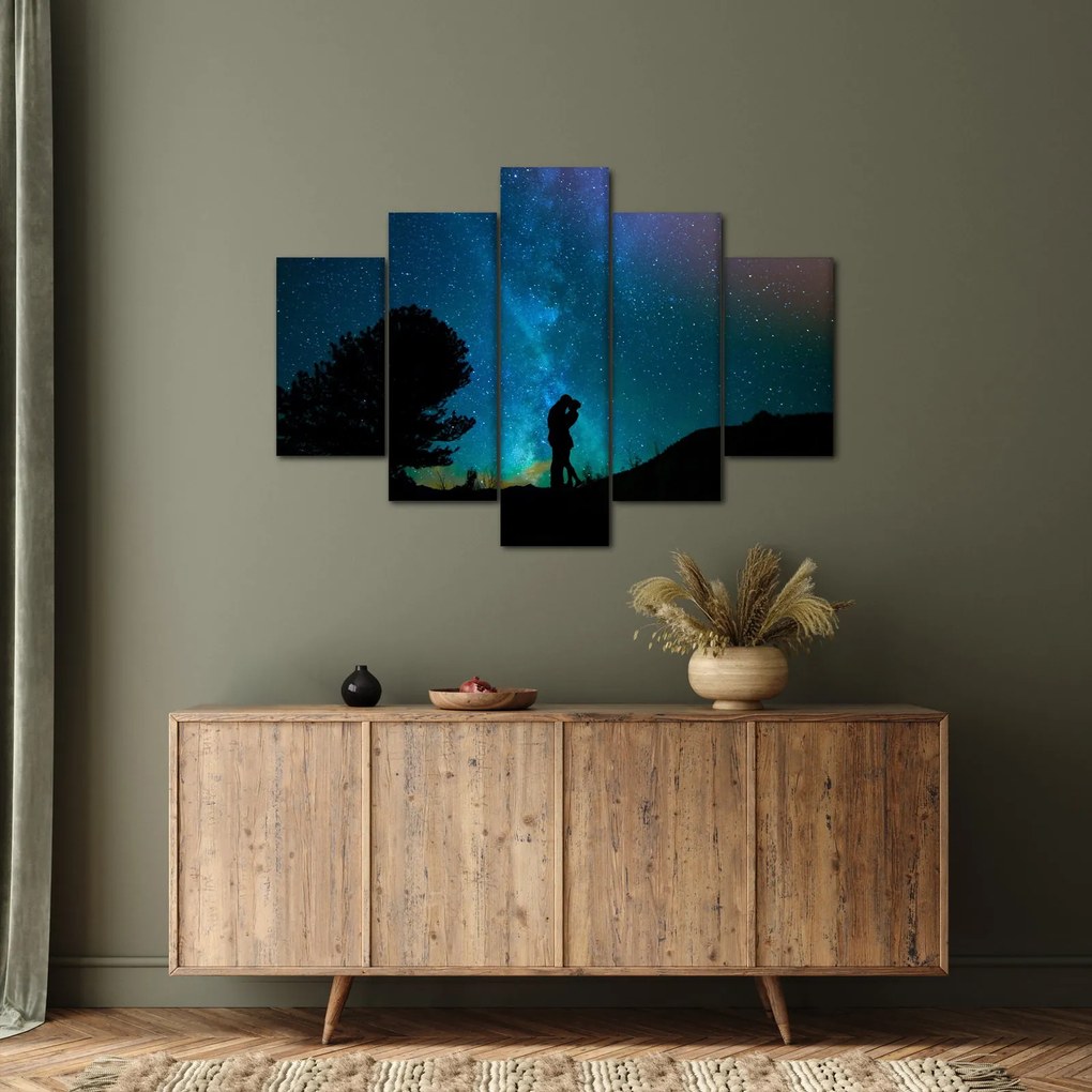 Tablou - Întâlnire sub stele (150x105 cm)