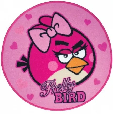 Covor Angry Birds Pretty Bird Pink