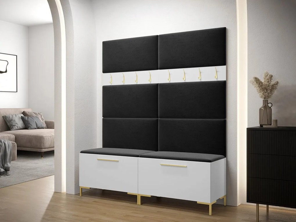Set mobilier hol Frisala II (Alb) (Manila 18). 1060433