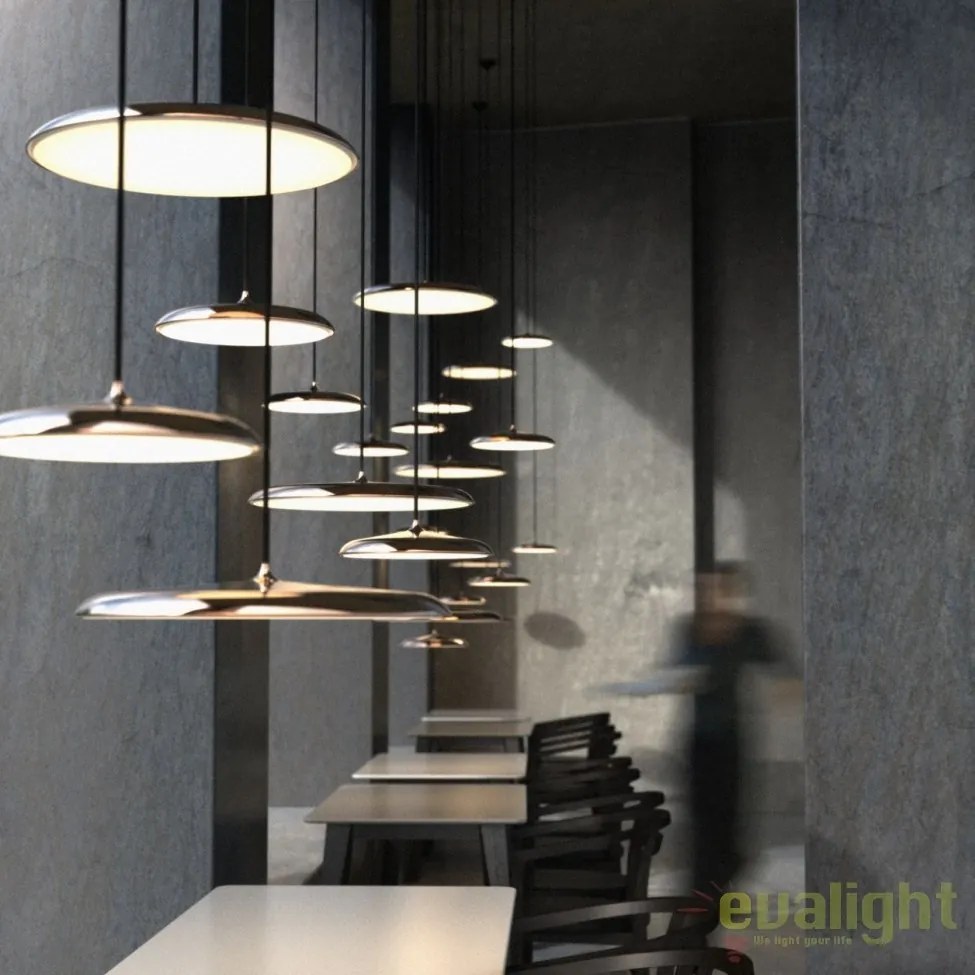 Lustra,Pendul design modern, diam.25cm, finisaj cupru, LED Artist 25 83083030 DFTP
