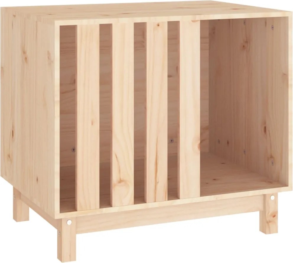 vidaXL Casă pentru câini, 70x50x62 cm, lemn masiv de pin