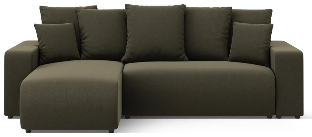Coltar extensibil Jini cu 4 locuri, colt reversibil si tapiterie din tesatura structurala