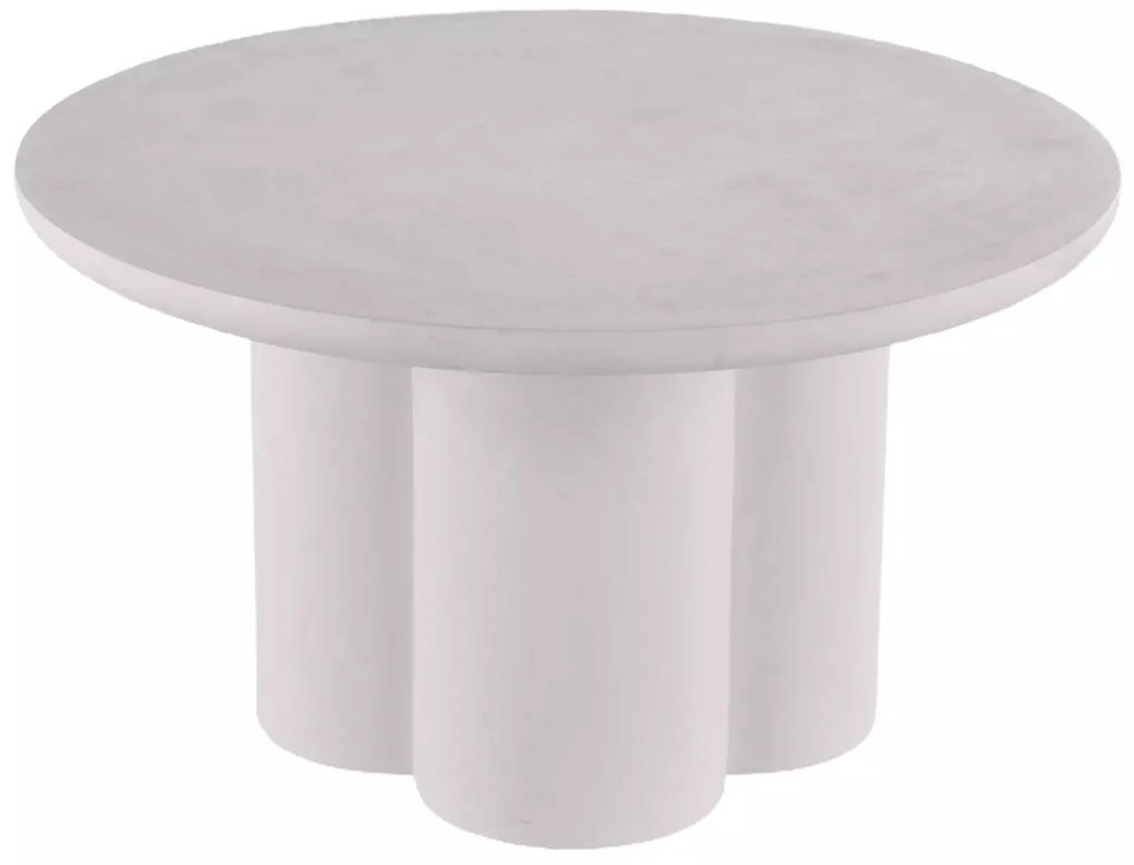 Masa de cafea Rosalia gri deschis ø80/h45 cm