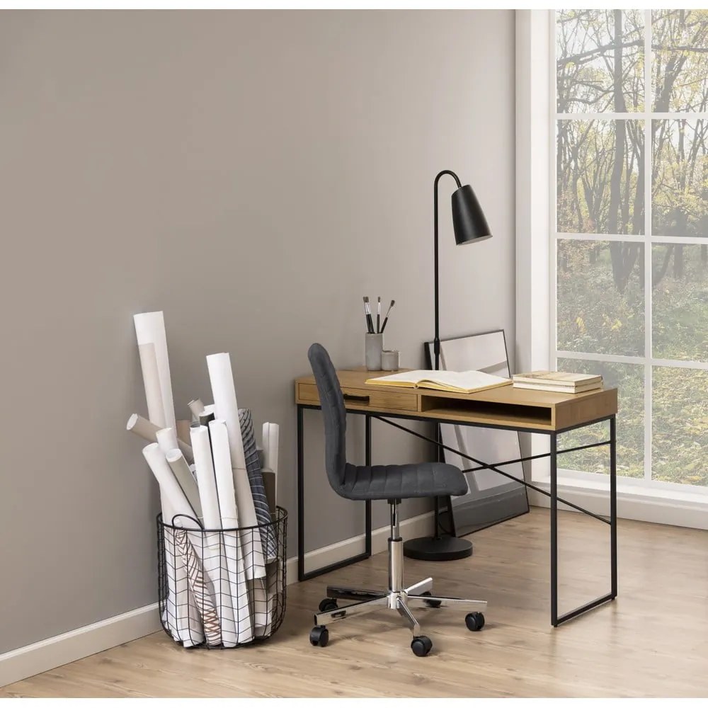 Birou în decor de stejar sălbatic Actona, 110 x 45 cm