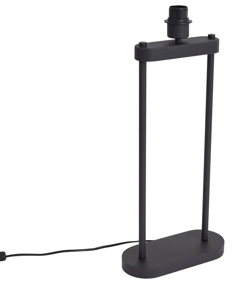 Lampă de masă modernă neagră - Thijmen