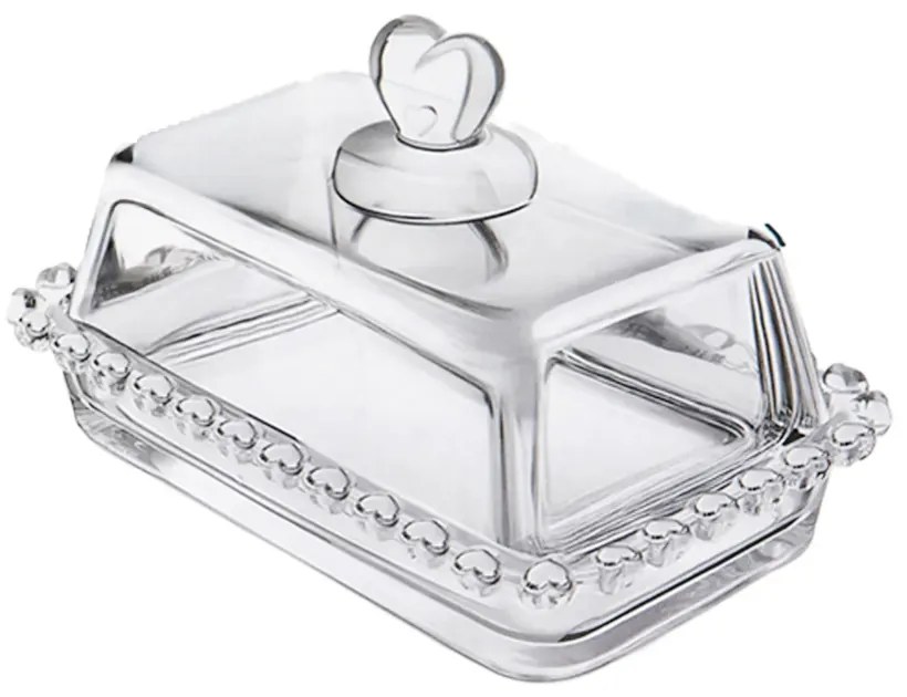 Untiera Love butter, sticla, 17 x 11 x 10 cm