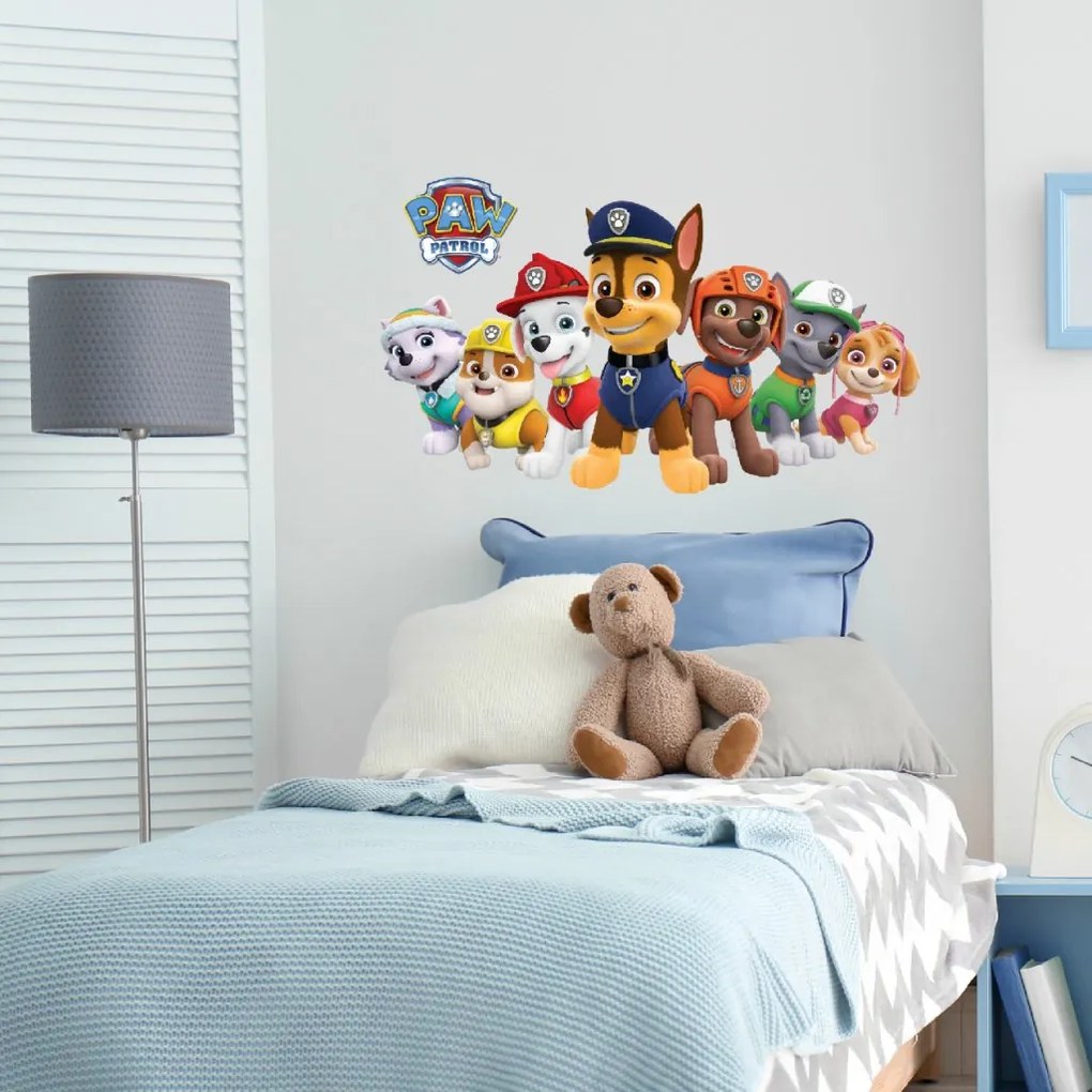 Autocolant de perete "PAW patrol 3" 70x42,5 cm