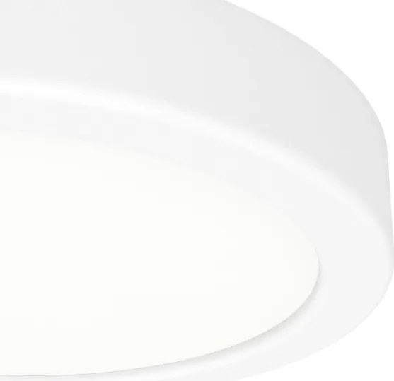 Eglo 901332 - Plafonieră LED FUEVA pentru baie, 7,5 W, 230 V, Ø 16,6 cm, IP44, alb