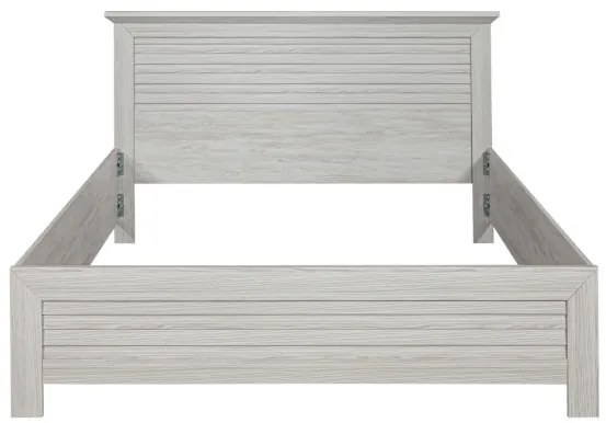 Set Dormitor Jardine Cu Pat Cu Dimensiunea Saltelei 160 X 200 Cm, 2 Noptiere, Dulap