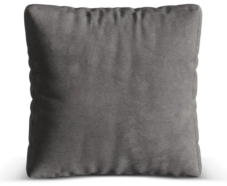 Pernă pentru canapea modulară gri cu tapițerie din catifea Martina – Micadoni