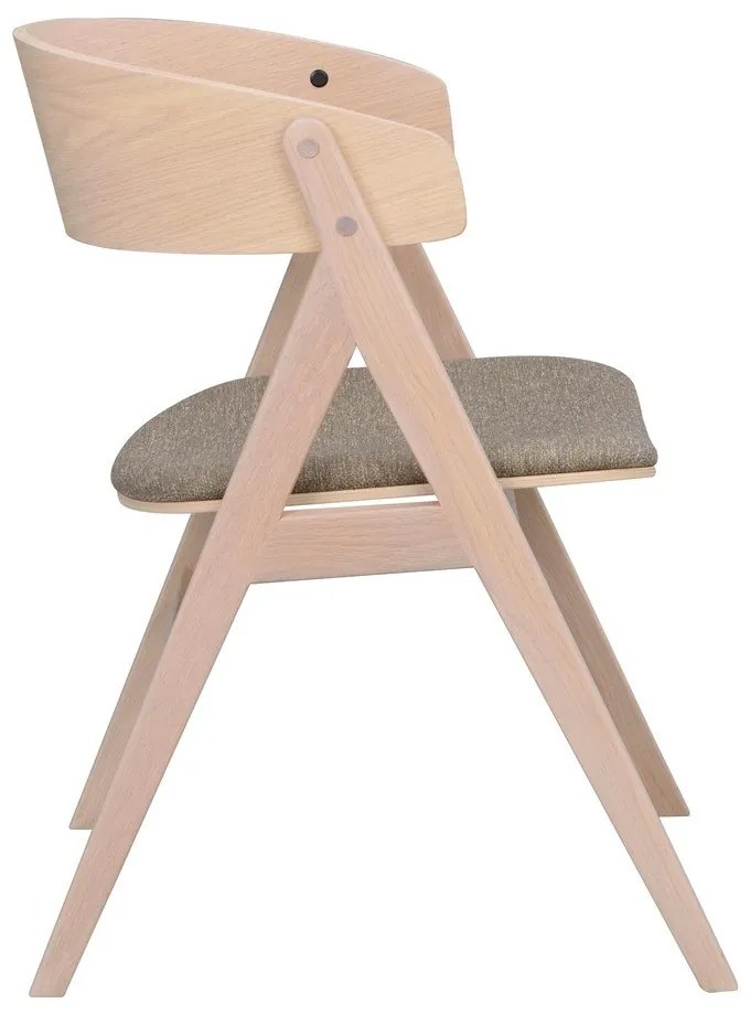 Scaune de dining în culoare naturală 2 buc. Waterton - Rowico