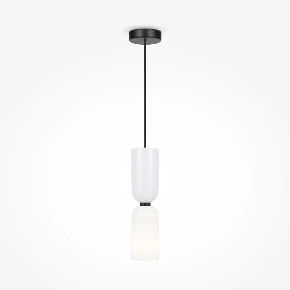 Pendul design modern decorativ Memory alb/negru