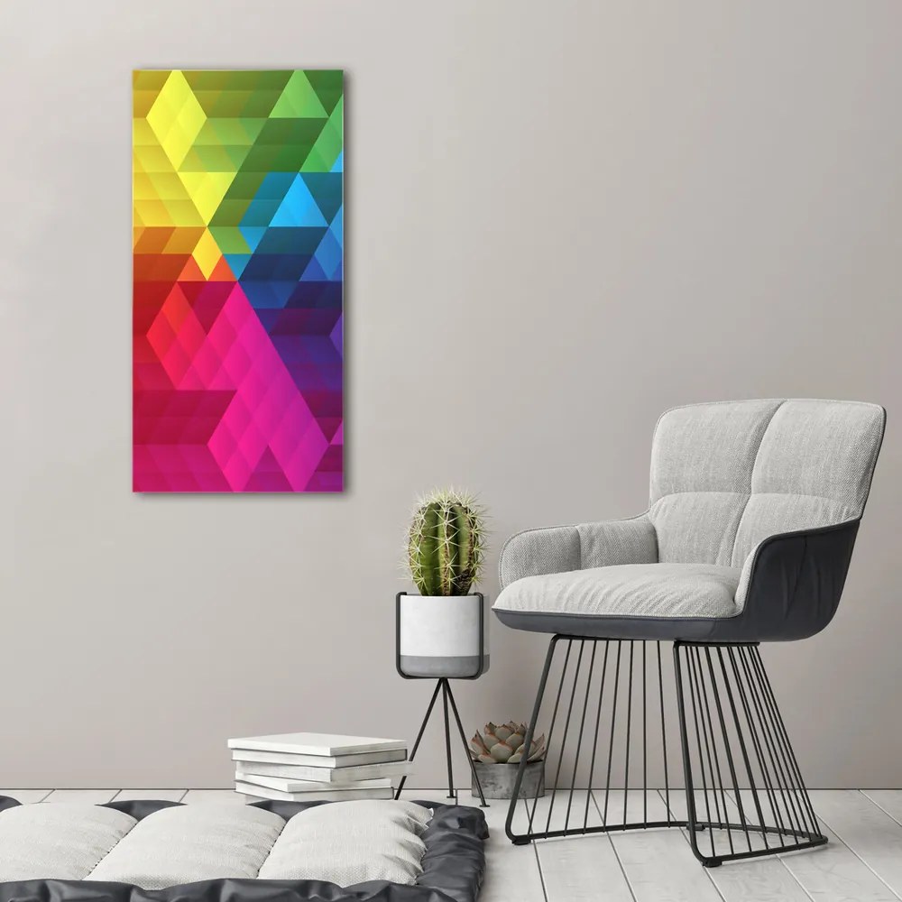 Tablouri tipărite pe pânză Fundal geometrică