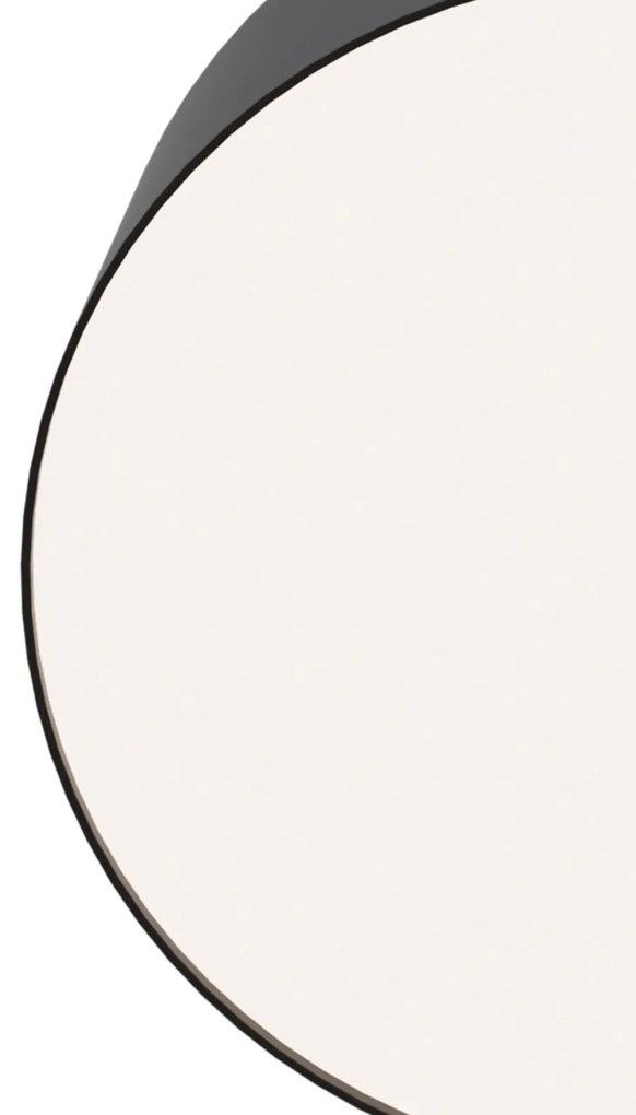 Plafoniera LED design tehnic ZON negru MYC032CL-L12B4K