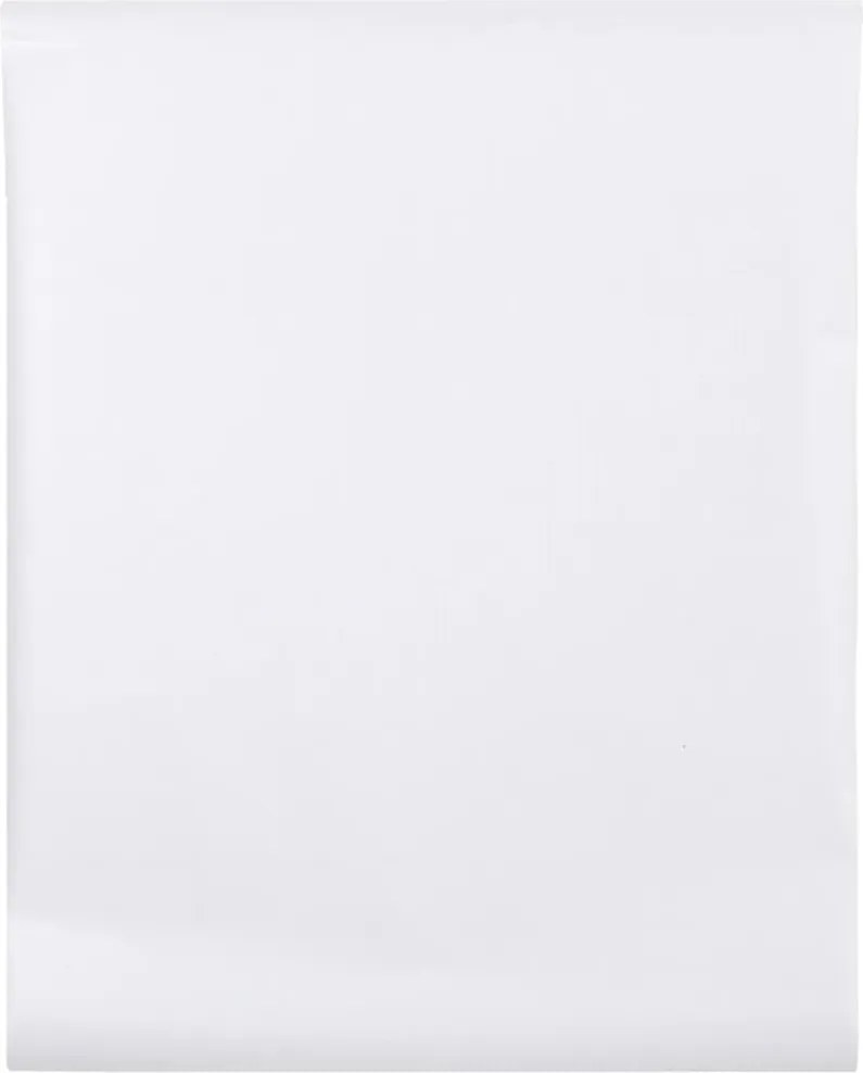 vidaXL Folie fereastră, mată, alb, 45x500 cm, PVC