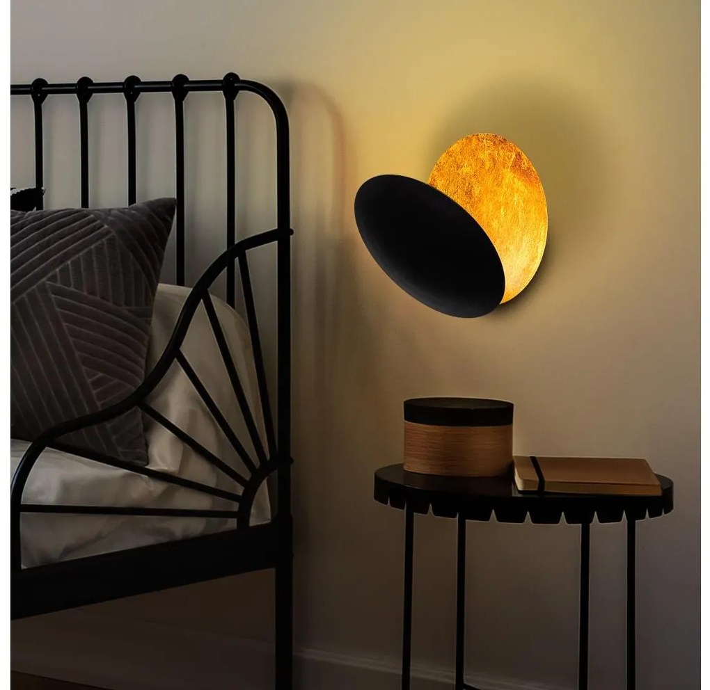 Aplică LED YOSMA LED/5W/230V 3000K negru/cupru