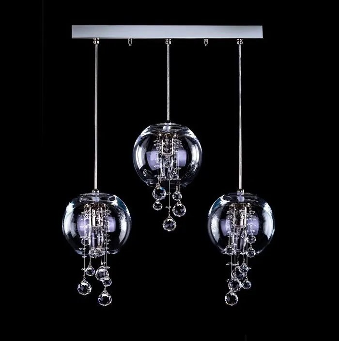 Lustra deosebita design LUX cu 3 pendule TALE OF RAIN 01-CH