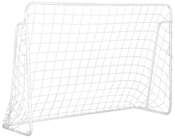 Poartă de fotbal cu perete cu țintă 180x61x122 cm