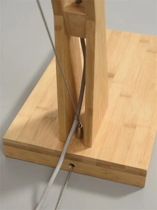 Lampadar din bambus Bali M natur, 60cm