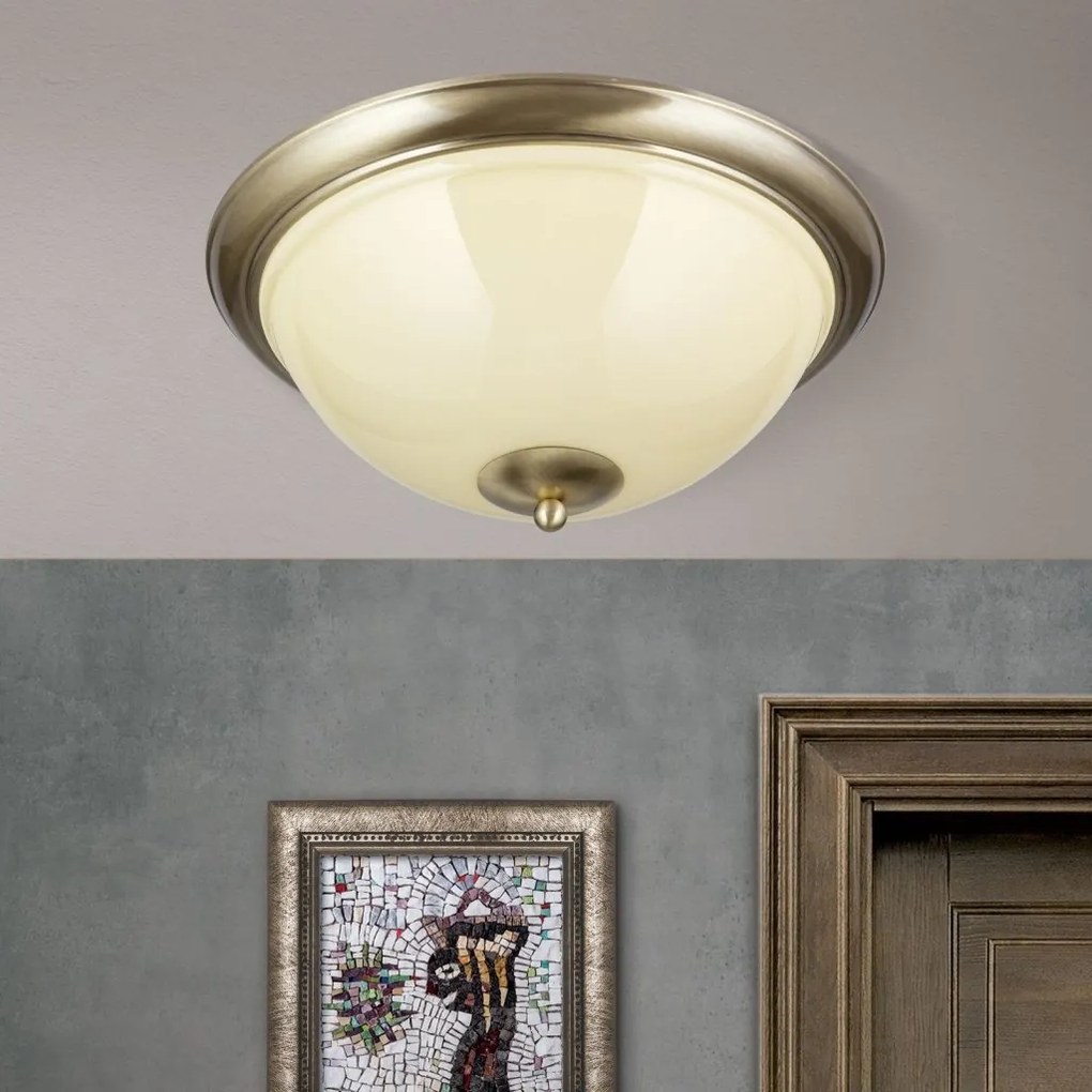 Plafoniera stil clasic AUSTRIAN OLD LAMP D-50cm alama antique/champagne