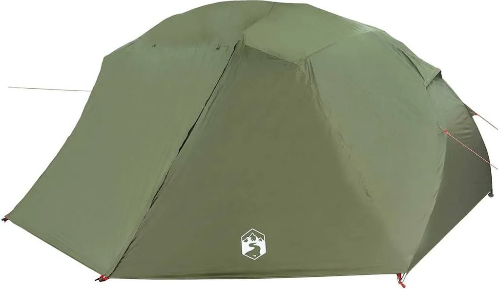 vidaXL Cort de pescuit cu acoperiș Verde măsliniu 514 x 465 x 187 cm