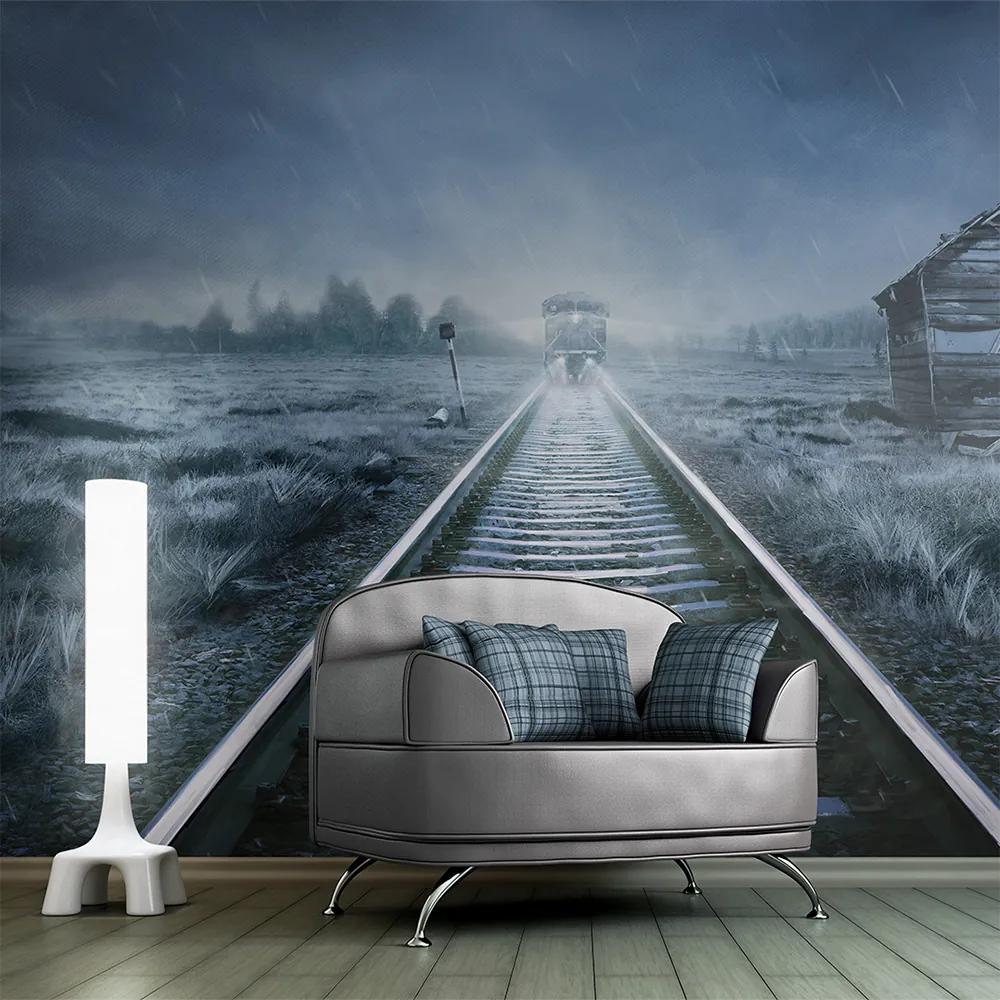 Fototapet Bimago - The ghost train + Adeziv gratuit 350x270 cm