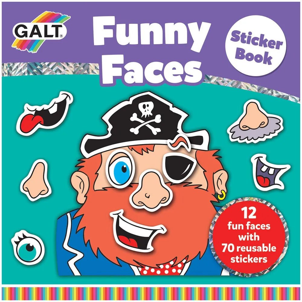 CARTE CU ABTIBILDURI FUNNY FACES (A3069A)